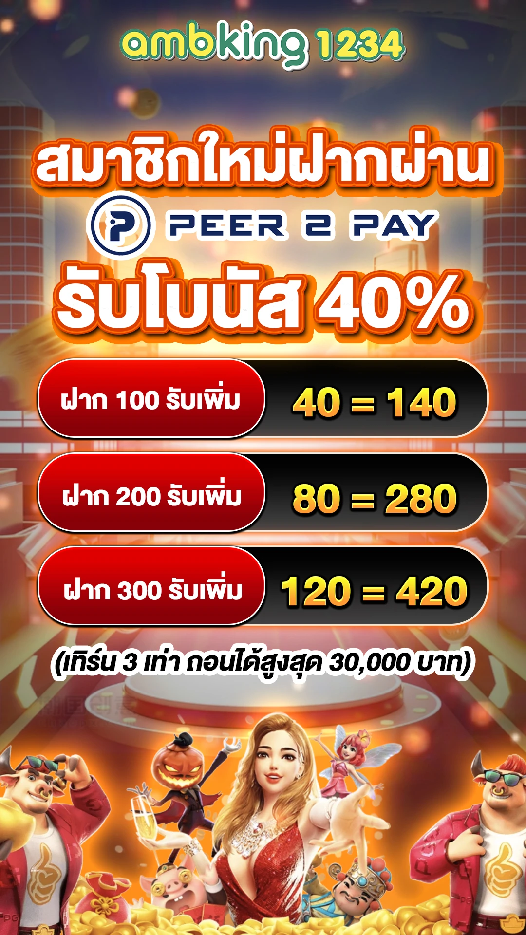เว็บพนันออนไลน์เว็บตรงไม่ผ่านเอเย่นต์ - แบนเนอร์โปรโมชั่น